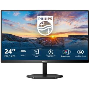 Philips 24e1n3300a/00 23.8 led ips full hd 16:9 75hz 4ms hub usb hdmi usb-c 65w altoparlanti incorporati nero