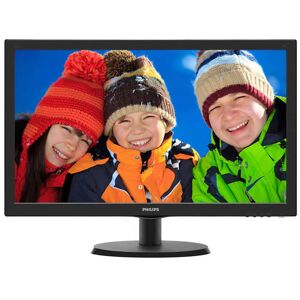 Philips 223v5lhsb2 21.5 led contrasto 600:1 formato 16:9 colore nero garanzia italia