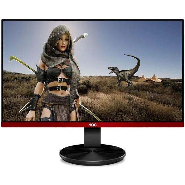 aoc g2490vxa 23.8 led va formato 16:9 contrasto 3.500:1 1xhdmi 1xdisplay port colore nero/rosso garanzia italia