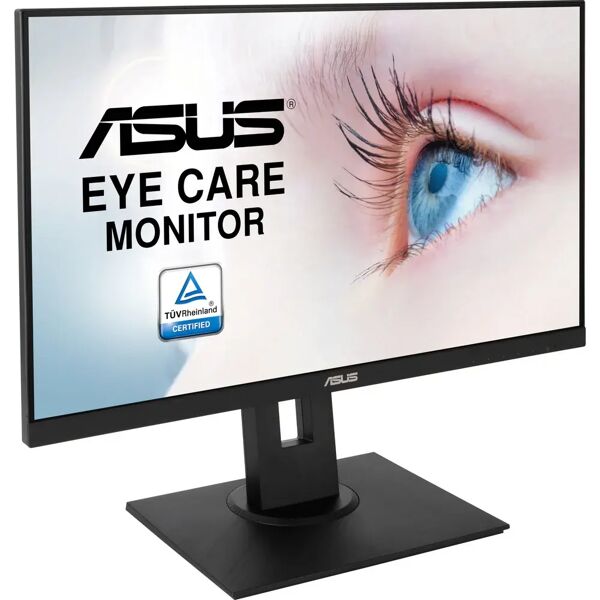 asus va24dq 23.8 led ips amd free sync formato 16:9 contrasto 1.000:1 1xvga 1xhdmi 1xdisplay port colore nero garanzia italia