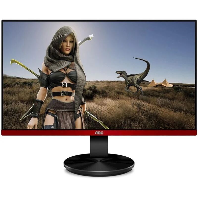 AOC g2490vxa 23.8 led va formato 16:9 contrasto 3.500:1 1xhdmi 1xdisplay port colore nero/rosso garanzia italia