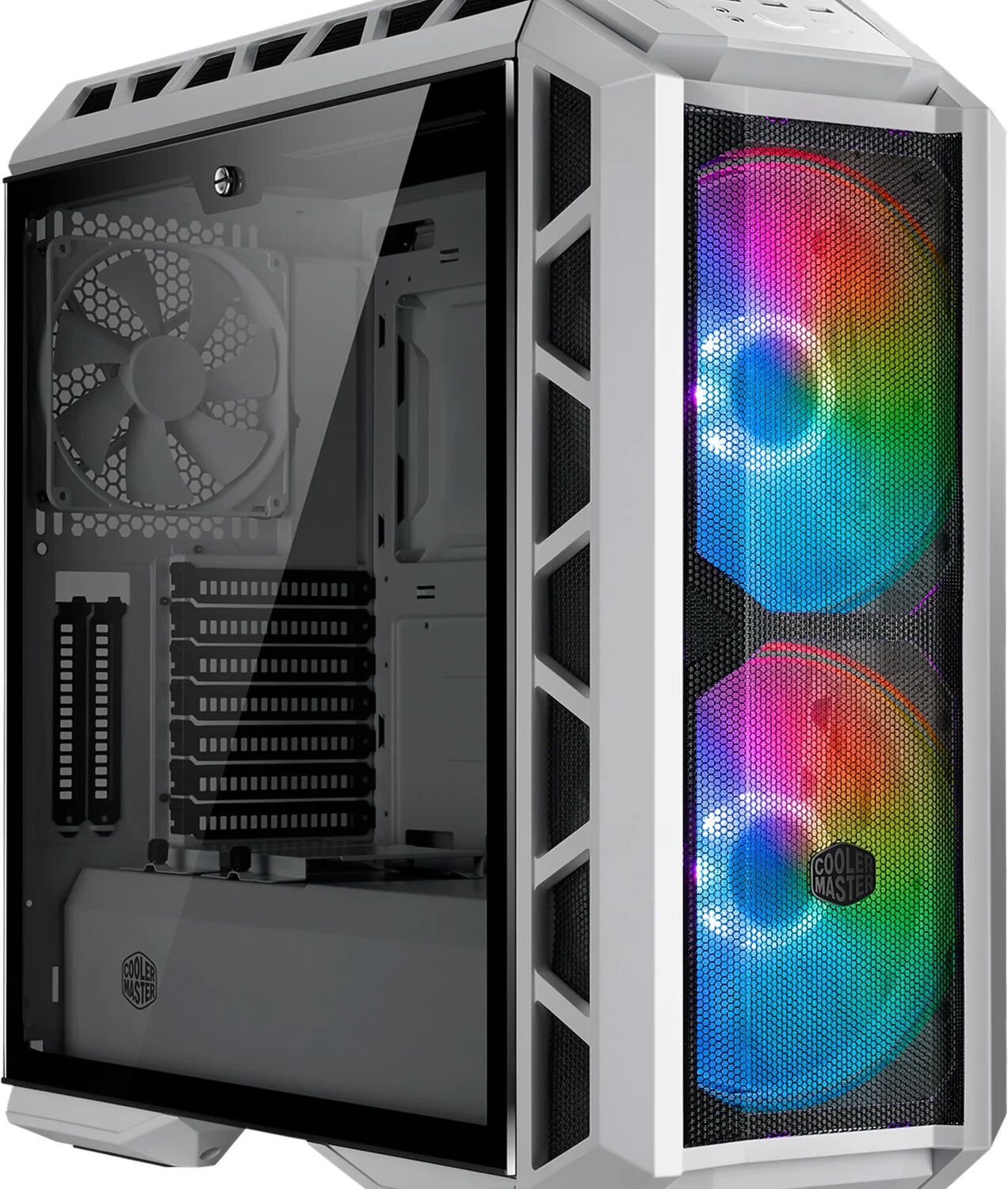 Cooler Master mastercase h500p mesh argb midi tower bianco