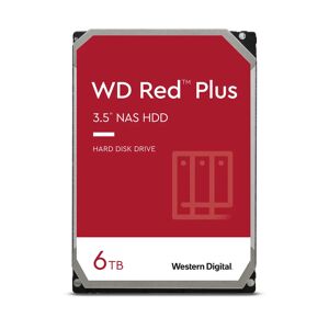 Western Digital hard disk red plus 6tb 3.5 sata 256mb