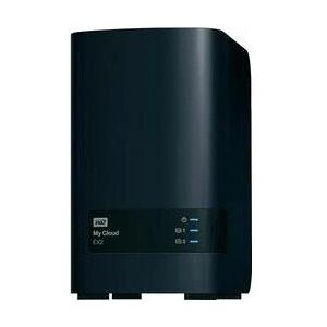 Western Digital my cloud ex2 ultra nas chassis desktop 2xhdd 8.000gb tot 16.000gb colore black