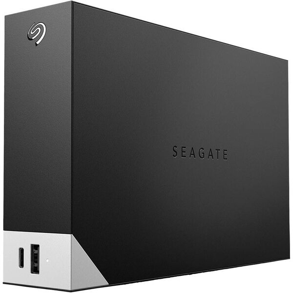 seagate hdd esterno one touch 6tb usb 3.2 con hub usb-c + usb 3.0 + software di backup e password