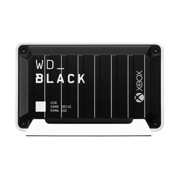 sandisk western digital wd_black d30 per xbox ssd esterno 1.000gb interfaccia usb type c 3.2 colore nero/bianco