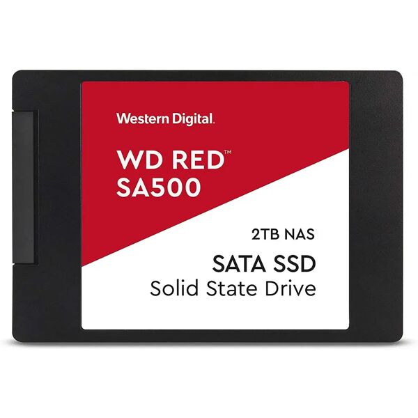 western digital red sa500 ssd interno 2,5 2000gb serial ata iii 3d nand