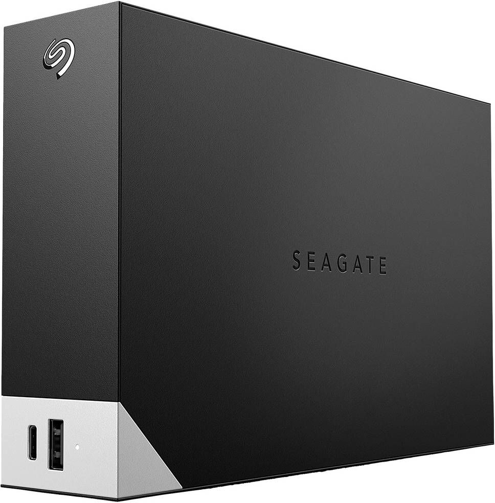 seagate hdd esterno one touch 6tb usb 3.2 con hub usb-c + usb 3.0 + software di backup e password