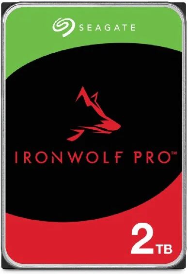 Seagate ironwolf pro hdd 2.000gb sata 3.5 7200rpm enterprise nas cmr 256mb di cache 6gb/s