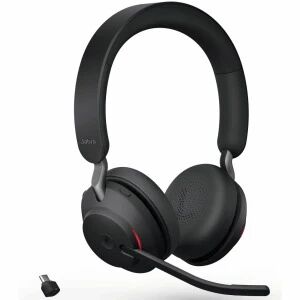 gn audio jabra evolve2 65 ms stereo cuffia padiglione auricolare usv tipo-c bluetooth nero