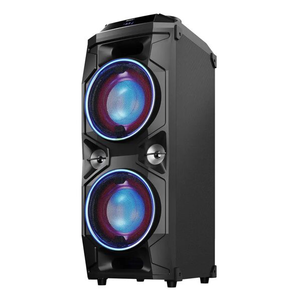 sharp ps-940 - speaker bluetooth portatile tws - 180w - usb - aux - dj mixer controller - gioco luce led rgb