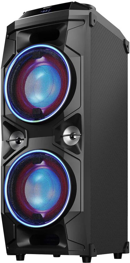 sharp ps-940 - speaker bluetooth portatile tws - 180w - usb - aux - dj mixer controller - gioco luce led rgb