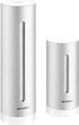 netatmo nws01-ec stazione meteo con sensore esterno wireless, argento