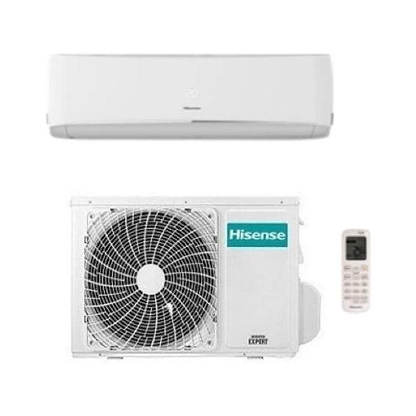 hisense climatizzatore halo (cbyr1203w + cbyr1203g) - unita' interna + esterna - wifi - inverter - 12000 btu