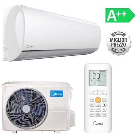 Midea Condizionatore Climatizzatore Inverter 12000 Btu Inverter Smart R32 9000 Classe A++