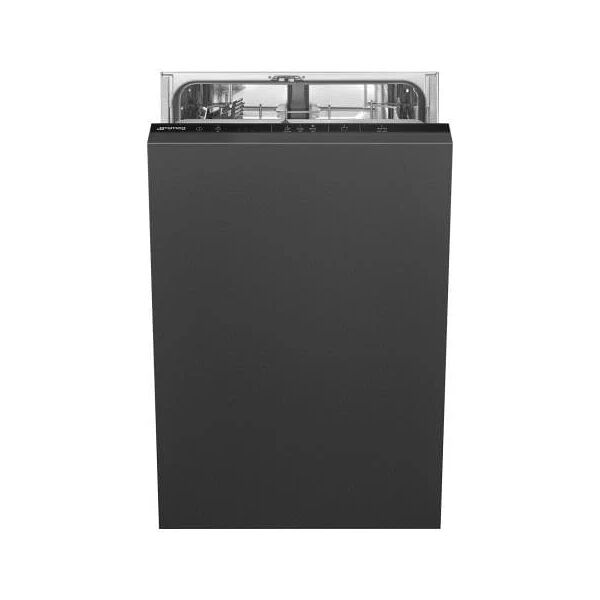 smeg lavastoviglie st4522in capacità 9 coperti classe e colore nero