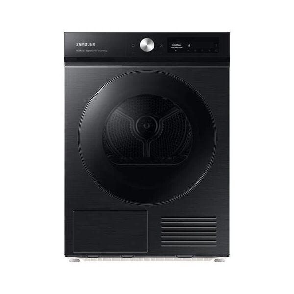 samsung asciugatrice dv90bb7445gbs3 bespoke 9 kg classe a+++ pompa di calore colore nero