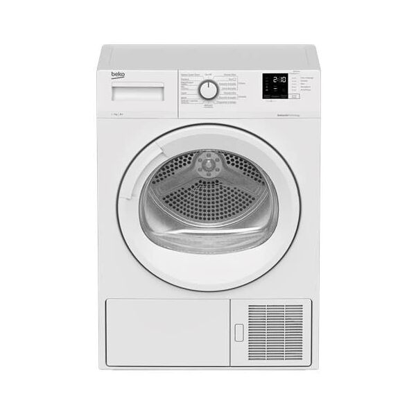 beko asciugatrice slim drxs712w young 7 kg classe a+ pompa di calore