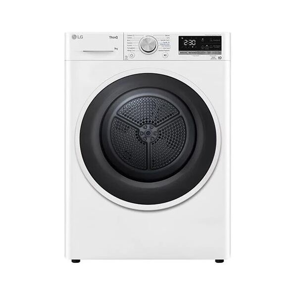 lg asciugatrice rh90v5av6n v5 9 kg classe a++ a condensazione con pompa di calore