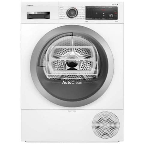 Bosch Asciugatrice WTX87MW9IT Serie 8 AutoDry 9 Kg Classe A+++ Pompa di calore