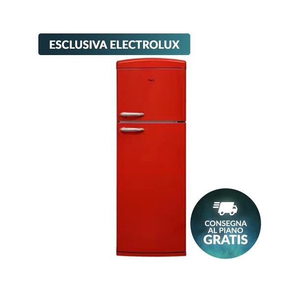 electrolux frigorifero doppia porta rdtf24/7r twintech total no frost classe energetica e colore rosso