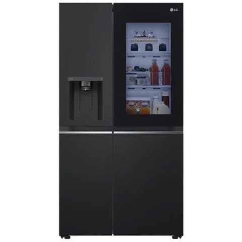 LG Frigorifero Side By Side GSGV80EPLL Classe E Capacità 635 Litri Colore Nero Opaco