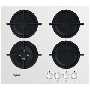 Whirlpool Piano Cottura AKT 625/WH a Gas 4 Zone Cottura da 59 cm Colore Nero