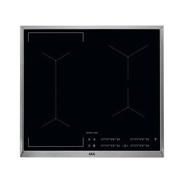 aeg piano cottura ike64441xb a induzione 4 zone cottura da 60 cm colore nero