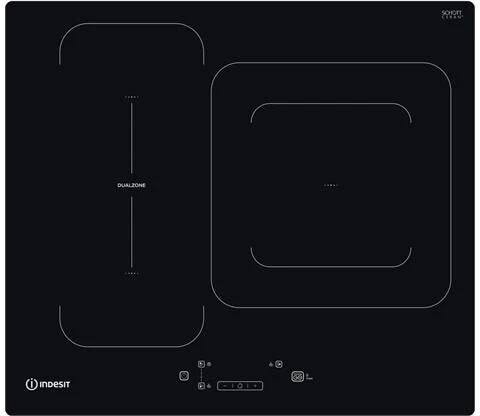 indesit ib 44q60 ne nero da incasso 59 cm piano cottura a induzione 3 fornello (i)