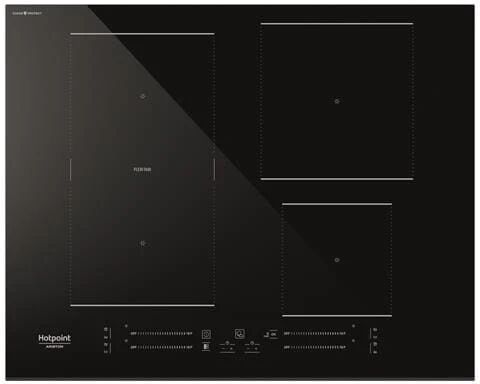 hotpoint nero da incasso 65 cm piano cottura a induzione 4 fornello-i