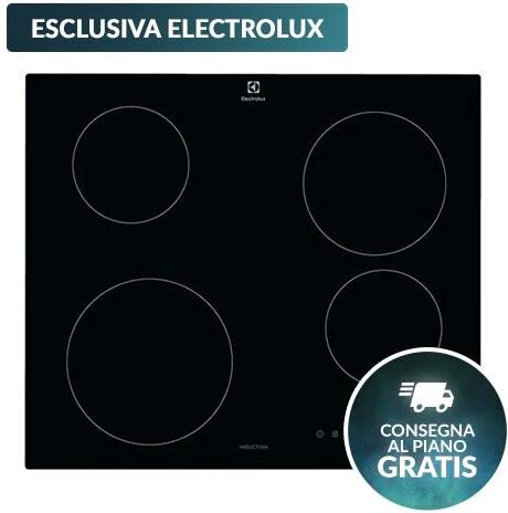 Electrolux Piano Cottura CIB60424CK a Induzione 4 Zone Cottura da 59 cm Colore Nero