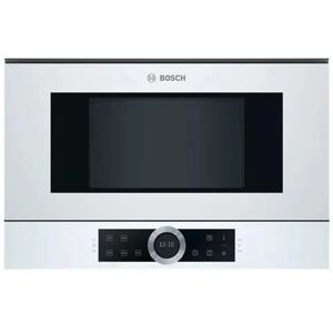 Bosch Forno Microonde da Incasso BFL634GW1 con Capacità 21 Litri Potenza 900 Watt Colore Bianco