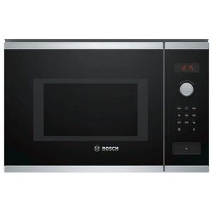 bosch bfl553ms0 forno microonde da incasso capacità 25 litri potenza 900 watt colore nero / acciaio inox