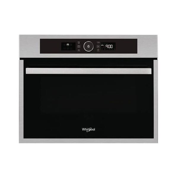 whirlpool forno microonde amw 9607 ix con grill capacità 40 litri potenza 900 watt colore inox