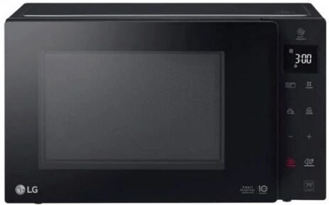 lg mh6535gib neochef forno a microonde con grill tecnologia smart inverter capacita` 25 litri potenza 1150 w funzione crisp programmi automatici display led nero