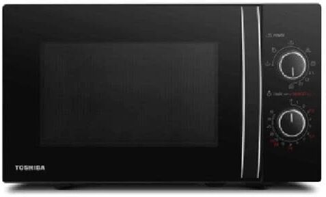 toshiba forno microonde mw-mg20p con grill capacità 20 litri potenza 800 watt colore nero