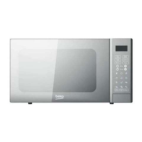 beko forno microonde con grillmgf30330s capacità 30 litri potenza 900 watt colore argento