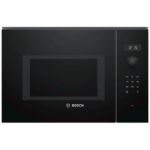 Bosch BFL554MB0 Forno Microonde da Incasso Capacità 25 Litri Potenza 900 Watt Colore Nero