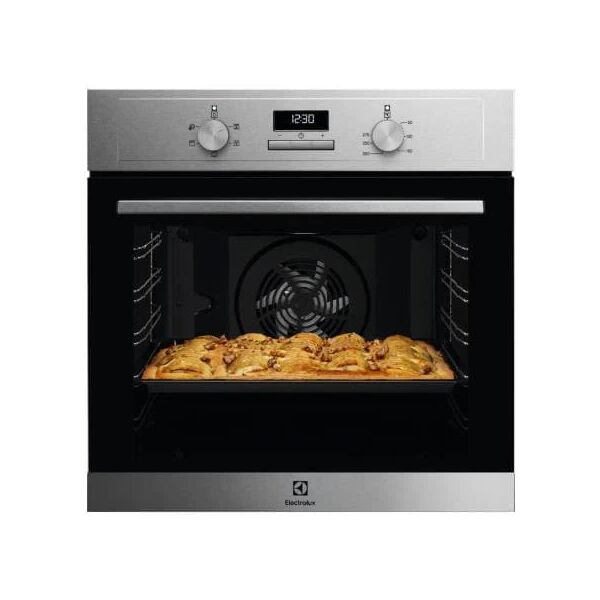 electrolux forno elettrico da incasso eoh3h00x capacità 72 l multifunzione ventilato potenza 2960 w colore acciaio inox