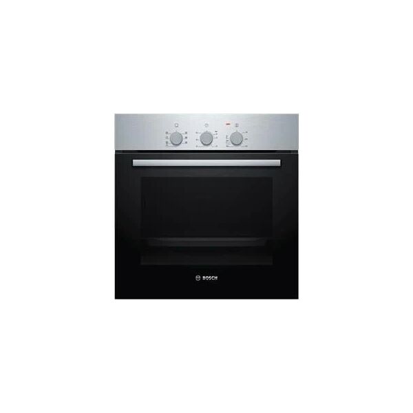 bosch forno elettrico da incasso hbf011br0 capacità 66 l multifunzione ventilato colore acciaio inox