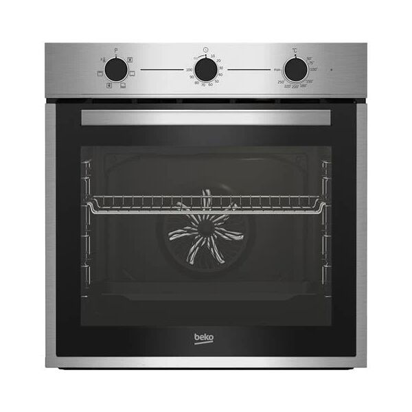 beko forno elettrico da incasso bbie14100x capacità 72 l multifunzione ventilato potenza 2400 w colore acciaio inox