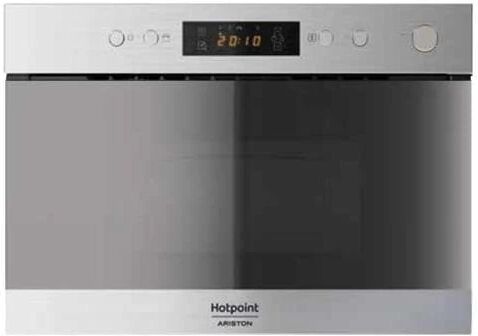 hotpoint forno a microonde combinato da incasso mn 312 ix ha con cottura a vapore capacità 22 litri potenza 750 watt colore inox