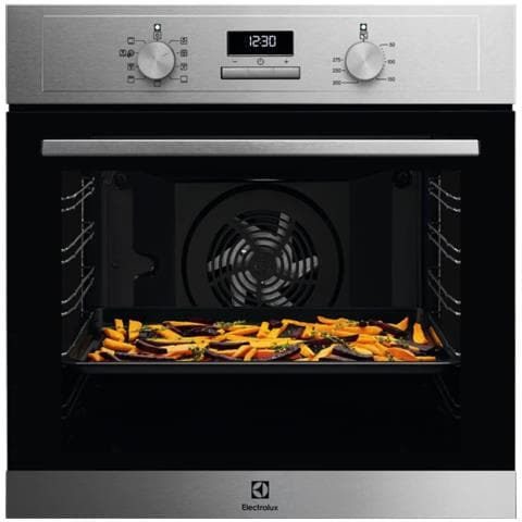 electrolux forno elettrico da incasso airfry serie 700 eom3h00x capacità 72 l multifunzione ventilato vapore potenza 2790 w colore acciaio inox antimpronta