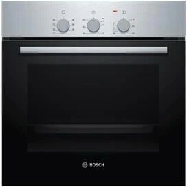 bosch forno elettrico da incasso hbf011br0 capacità 66 l multifunzione ventilato colore acciaio inox