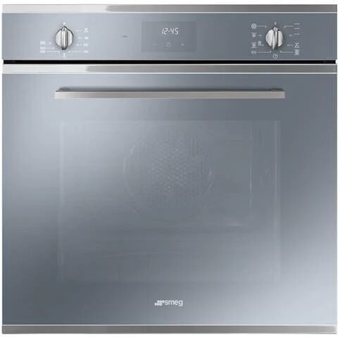 smeg forno elettrico da incasso aesthetic sf6400tvs capacità 70 l multifunzione ventilato pulizia a vapore potenza 3000 w colore argento