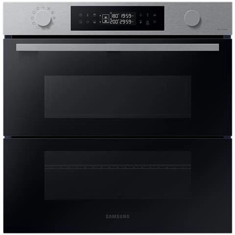 Samsung Forno Elettrico da Incasso Dual Cook Flex Serie 4 NV7B4540VBS /U5 Capacità 76 L Multifunzione Ventilato Pulizia a Vapore Potenza 2950 W Colore Acciaio Inossidabile