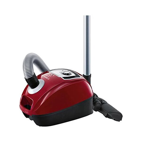 bosch bgl4a500 aspirapolvere a traino con sacchetto potenza 750 watt colore rosso