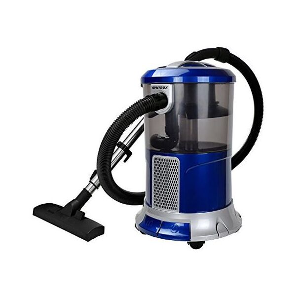 syntrox germany ws-2300w poseidon - aspirapolvere con filtro dell'acqua aspiratore a umido e a secco