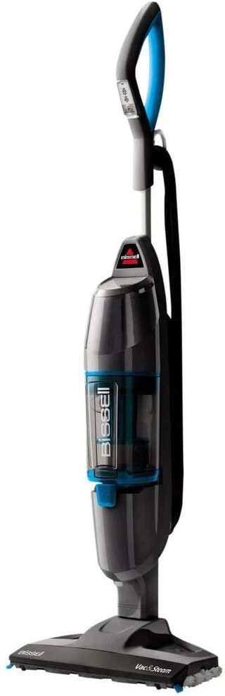 bissell 1977n vac&steam aspirapolvere e pulitore a vapore 2-in-1 potenza 1600 watt capacita` 0,95 litri grigio titanio e blue