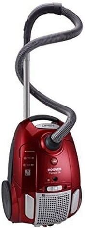 hoover telios plus te70-te75 aspirapolvere con sacco potenza 700w colore rosso